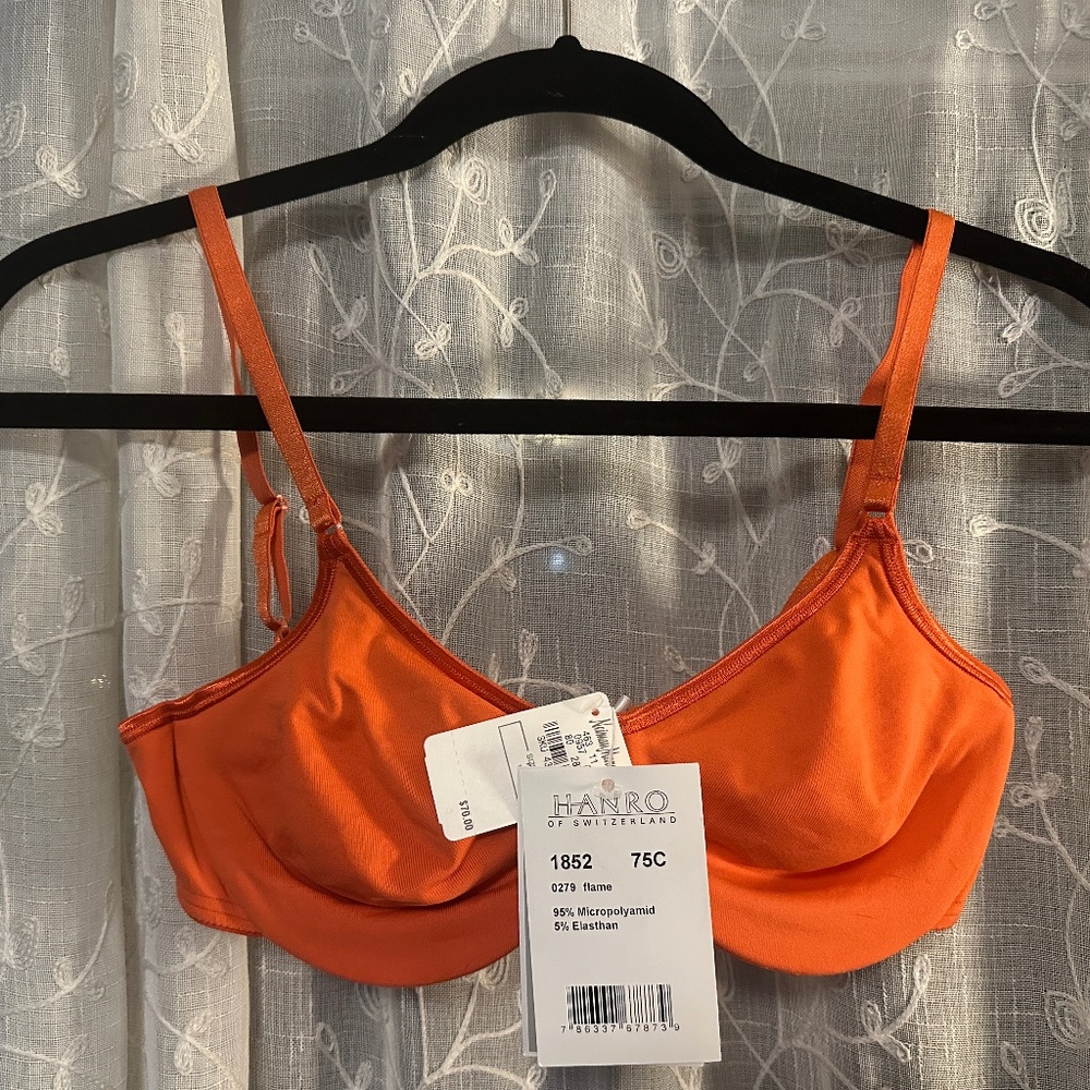 Hanro of Switzerland 34C Bra